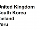 These are four of the countries my students have learned about so far
