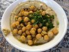 Hummus! From our favorite spot in Rehovot, Israel