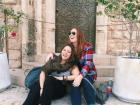 My friend Shari and me in Jaffa, Tel Aviv, Israel