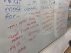 We did a whole lesson on Thanksgiving in America and what we are grateful for!