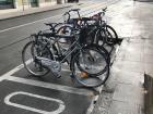 Even more bikes outside of school 