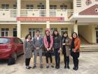 I met these teachers when I helped host an English festival at the local middle school