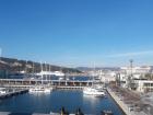 The Barcelona port for boats and cruise ships