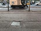 On my walk to school, this street cleaner was working hard to keep Barcelona beautiful