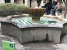 A fountain in Barcelona's El Raval region
