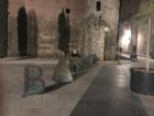 These huge letters in front of the Cathedral spell out the city name -- can you spot me?