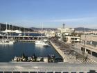 A port in the Barceloneta district of the city