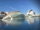 La ciudad de las artes y las ciencias (City of Arts and Sciences) in Valencia