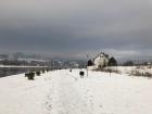 Along the lake in Mitrovica