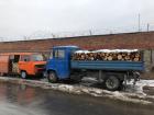 Firewood for sale at a local market