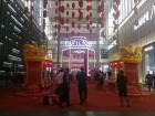 Decorated mall entrance
