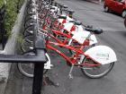 Ecobici is a company offering rental bikes by the hour in many popular neighborhoods in the city