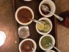 Sauces are an incredibly important part of Mexican cuisine. All these sauces were for just two people!