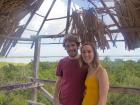 We climbed to the top of a lookout to get a better view of Sian Ka'an, a nature reserve just outside of Tulum