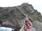 In San Juan de Gaztalugatxe there were many steps to climb to get to the top. The view was worth the climb!