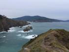 A view of the Bay of Biscay, which is on the Northern coast of Spain.