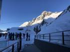 Skiers getting ready for a day on the slopes