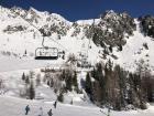 All the way up via ski lift