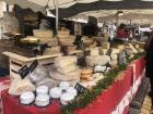 So much cheese at the local market