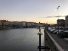 Throughout Lyon, you can find magnificent statues such as this one next to a bridge crossing the river 