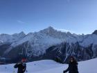 A view of the mountain we were skiing on