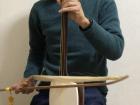 I have been learning the kokyu, a Japanese three-string instrument