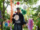 Celebrating Tanabata, the Star Festival, when I was first in Japan in 2012