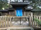 Japanese mausoleums, such as this one for Emperor Seiwa, are built on mountains so they are close to the other world