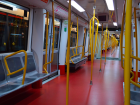 A rare sight - an empty train coach