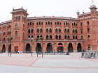 A view of the Plaza de Toros, where they hold bull fights - this is right outside my house!