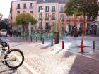 A street view of Malasana, a very hip part of Madrid