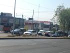 There are no school buses for high school students, so he takes a public bus