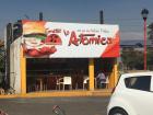 Not his dad's restaurant, but a cemita restaurant