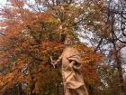 Fall leaves in Retiro Park