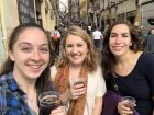 Myself, Morgan and Audrey exploring El Rostro, a giant Sunday flea market