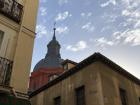 Madrid has sunny weather and barely any clouds, which makes a great backdrop for its cool architecture! 