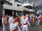 Some dancers in a parade I watched with my friends