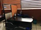 My desk in the office I share with some other teachers