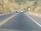 It can be a very odd feeling watching people drive (and driving yourself) on both sides of a highway