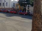 Taxis waiting at their Parada (Taxi Stop)