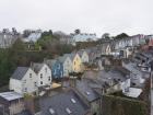 Row of buildings in Cobh called "stack of cards" 