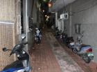 Most alleyways in Tainan City are great places to park scooters