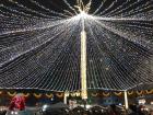 Pretty lights at the Christmas market!