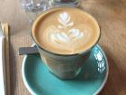 In the USA, we tend to rush and get food and drinks "to go." In Romania, it is more expected to sit and enjoy your coffee or tea.