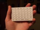 A calendar card - the dutch are very precise when it comes to appointments and staying organized 