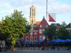 This is the Domtoren, the tallest church tower in the Netherlands 