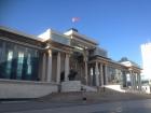 Sukhbaatar Square on a Sunny Day