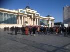 Anti-Nationalist Protesters in Ulaanbaatar