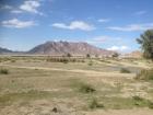 Looking at the mountains near Khovd