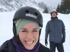 We love to be outdoors so we went sledding in Switzerland!